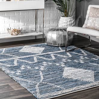 Handwoven Denim Rug secondary image