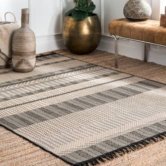 9' x 12' 6" Striated Moroccan Rug secondary image