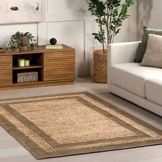 Lourdes Jute Bordered Rug secondary image