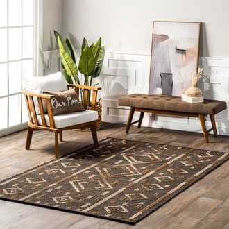 Ciela Jute-Blend Aztec Rug secondary image