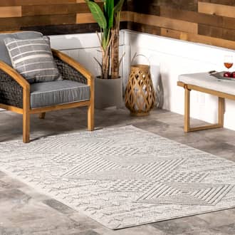 Lillia Indoor/Outdoor Geometric Rug secondary image