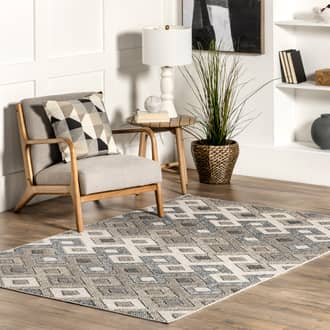 Charmaine Indoor/Outdoor Geometric Rug secondary image