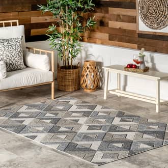 Alianna Tiled Indoor/Outdoor Rug secondary image