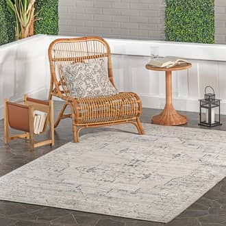 Zelly Medallion Washable Indoor/Outdoor Rug secondary image