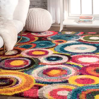 9' x 12' Contemporary Ripples Shag Rug secondary image