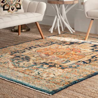 4' x 6' Vintage Medallion Rug secondary image