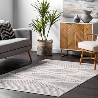 Striped Hourglass Rug secondary image