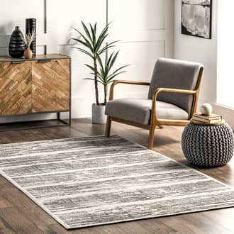 Clarissa Distressed Striped Rug secondary image