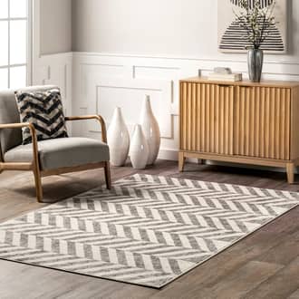 Ingrid Chevron Stripes Rug secondary image