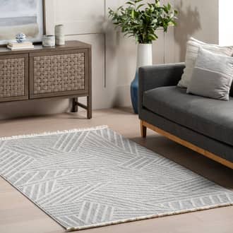 Lynette Running Lines Geometric Rug secondary image