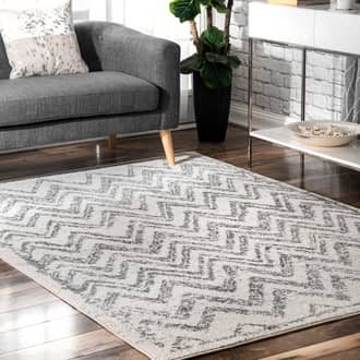 Fading Chevrons Rug secondary image
