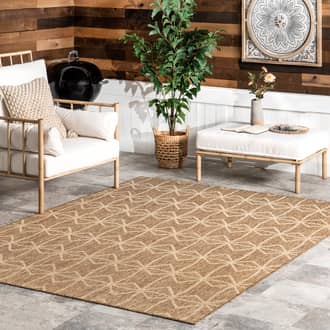 Ivied Trellis Indoor/Outdoor Flatweave Rug secondary image