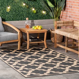 Starry Trellis Indoor/Outdoor Rug secondary image