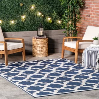 Starry Trellis Indoor/Outdoor Rug secondary image