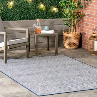 Birdseye Striped Indoor/Outdoor Rug secondary image