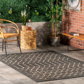 Modern Trellis Indoor/Outdoor Rug secondary image