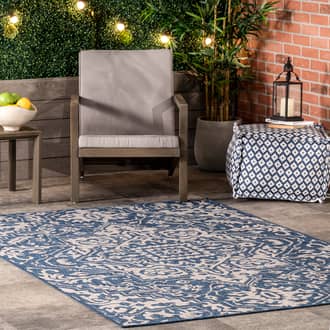 Gemstone Medallion Indoor/Outdoor Rug secondary image
