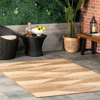 Ombre Diamonds Indoor/Outdoor Rug secondary image