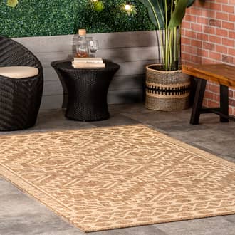 Moroccan Diamond Indoor/Outdoor Rug secondary image