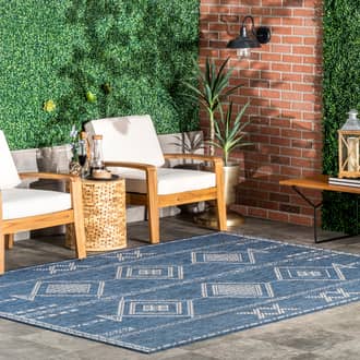 Tessa Geometric Indoor/Outdoor Rug secondary image