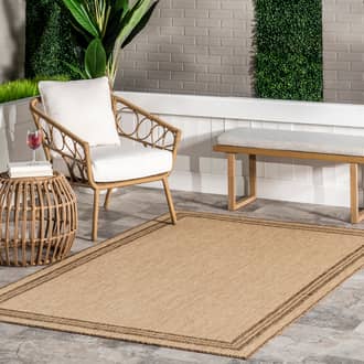 Raymara Indoor/Outdoor Bordered Rug secondary image