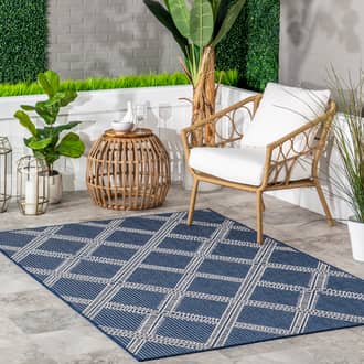 Favianna Indoor/Outdoor Trellis Rug secondary image