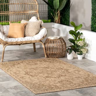 Khai Indoor/Outdoor Medallion Rug secondary image