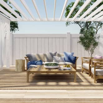Gazania Striped Indoor/Outdoor Rug secondary image