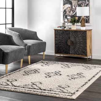 6' Diamond Drop Moroccan Rug secondary image
