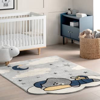 Wilda Kids Sleeping Bear Rug secondary image