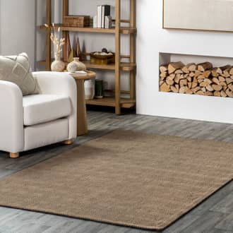 Beverlee Jute Checkered Rug secondary image