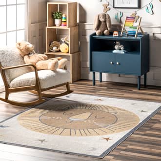 Elmira Lion Kids Washable Rug secondary image