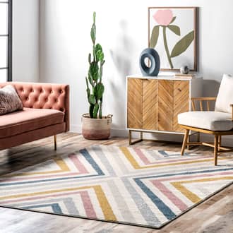 Radiant Chevrons Rug secondary image