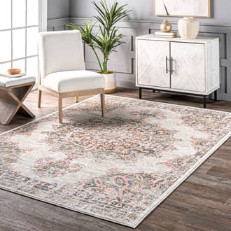 Faded Sun Medallion Rug secondary image