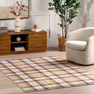 Cecile Plaid Rug secondary image