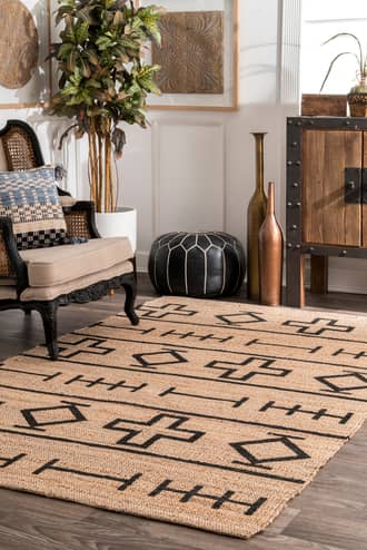 8' 6" x 11' 6" Native Symbols Rug secondary image