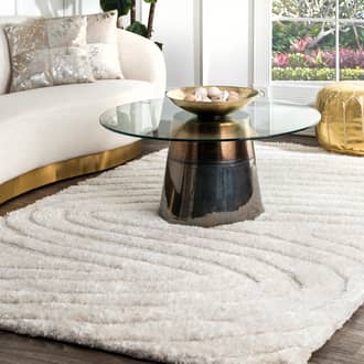 5' x 8' Waves Shag Rug secondary image