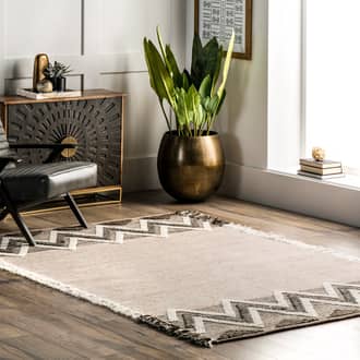 Esme Wool Geometric Rug secondary image