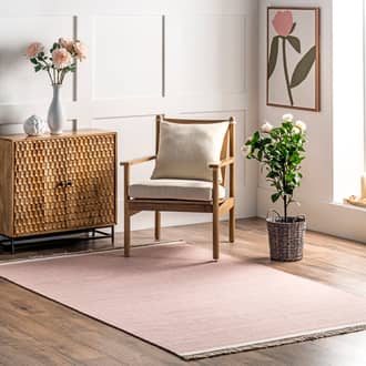 8' x 10' Jennifer Wool Tasseled Rug secondary image