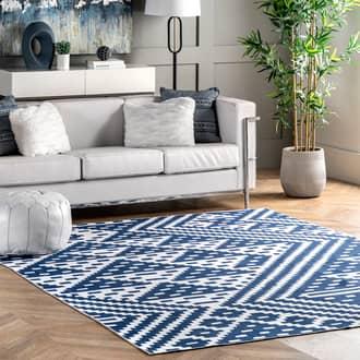 Alexis Trellis Washable Rug secondary image