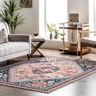 8' x 10' Celia Medallion Washable Rug secondary image