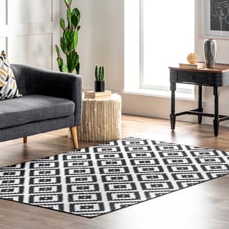 Greta Scandinavia Diamond Washable Rug secondary image