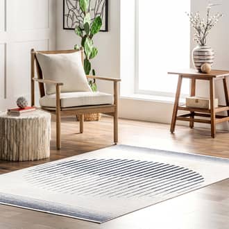 5' x 8' Jillian Moon Washable Rug secondary image