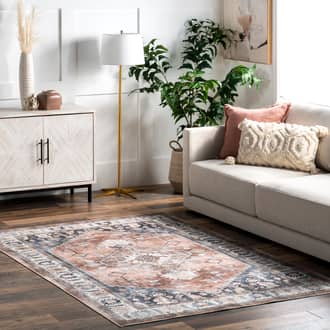 Charis Medallion Washable Rug secondary image