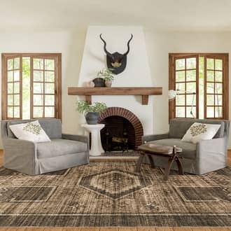 Sagebrush Geometric Washable Rug secondary image