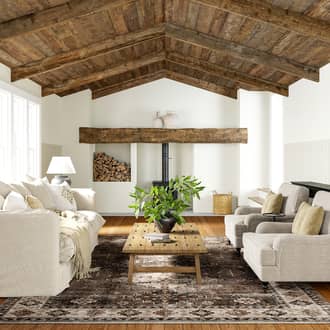 8' x 10' Barbary Distressed Washable Rug secondary image