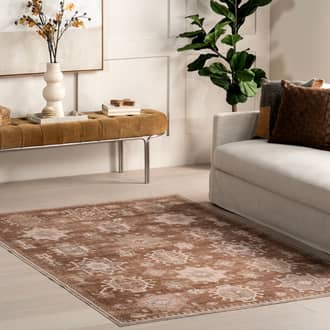 8' x 10' Thalia Medallion Washable Rug secondary image
