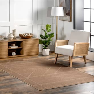 Renie Easy-Jute Washable Geometric Rug secondary image