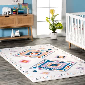 4' x 6' Talulla Kids Washable Shapes Rug secondary image