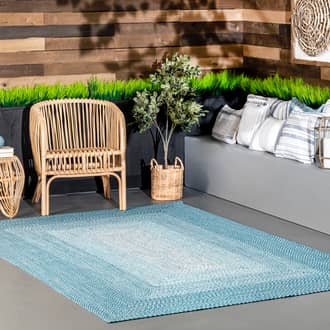 Braided Gradience Indoor/Outdoor Rug secondary image